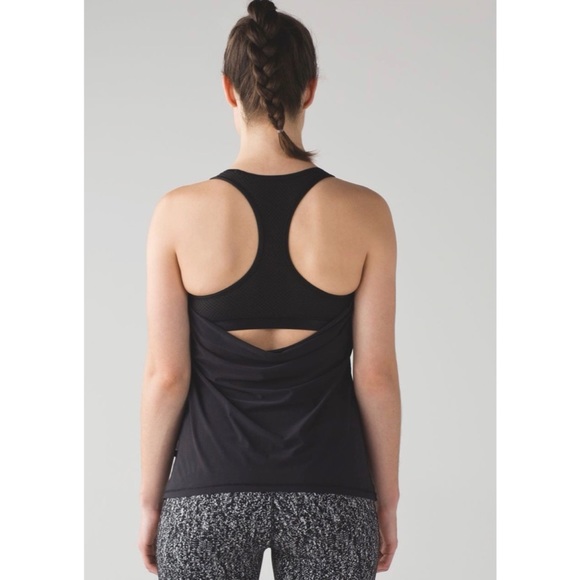Lululemon BNWT Fit Physique Tank black - Picture 2 of 9